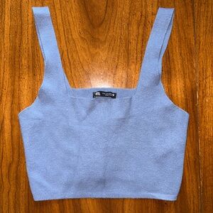 Zara Crop Tank Top Size Women’s Large